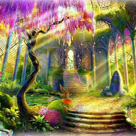 Magical garden - By Felicia. Step into a world of magic and let your imagination run wild with mythical garden designs. Like a portal to another realm, these enchanting gardens will transport you to a place where dreams come true. Unleash your creativity as you design your own mythical garden, embracing the mystical elements that make it truly extraordinary.